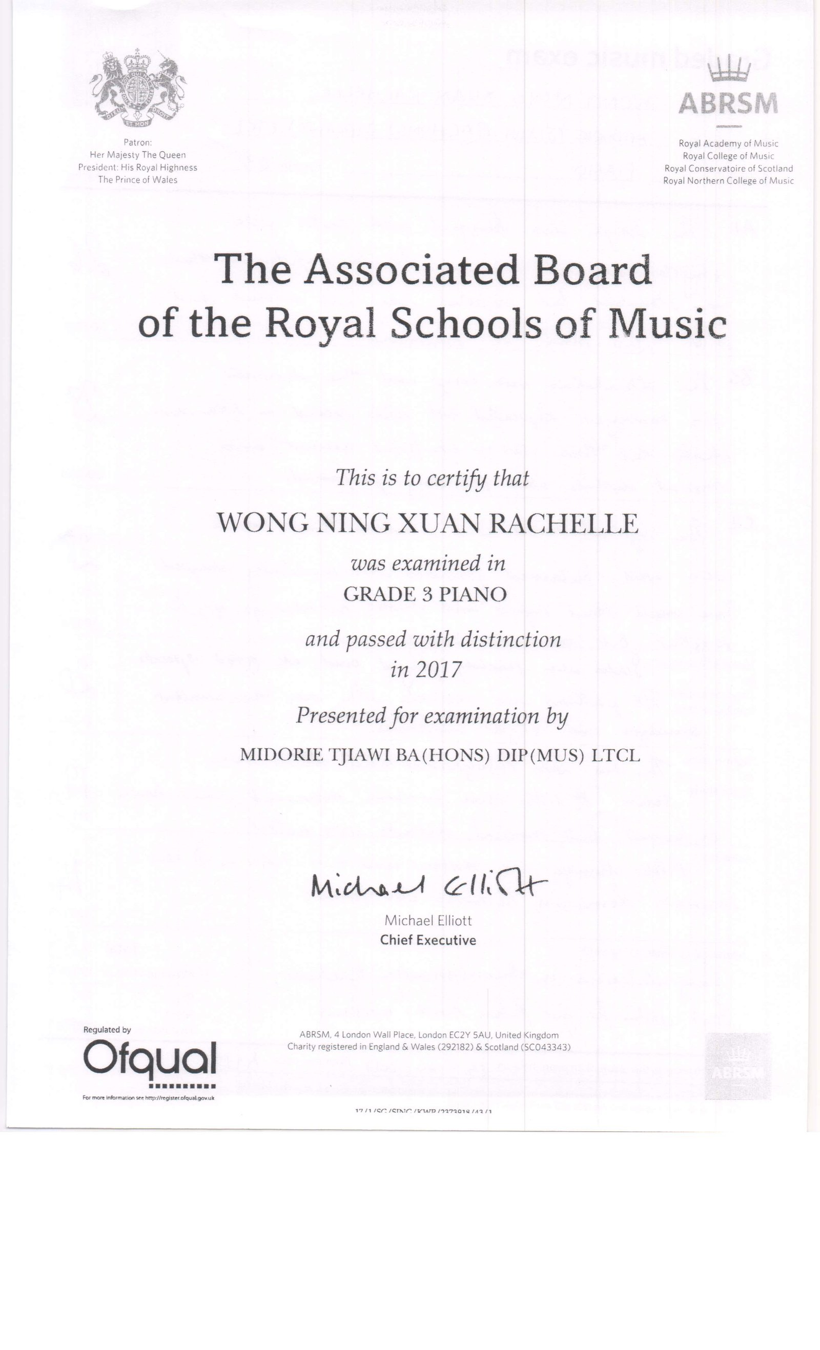 Distinction Certs 2